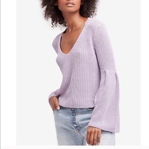 Free People Lavender Sweater